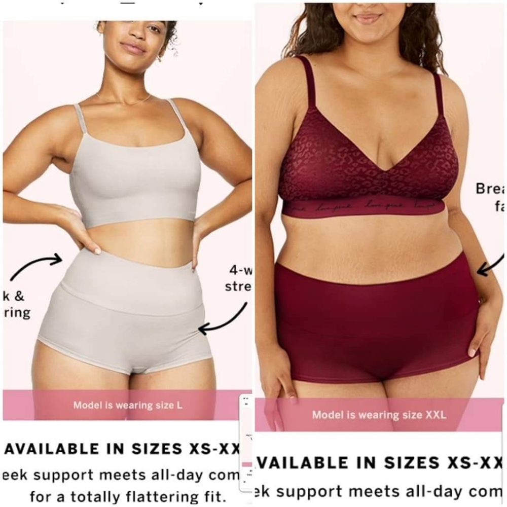 Victoria's secret pink seamless thong panty compression shapewear - Picture 2 of 6